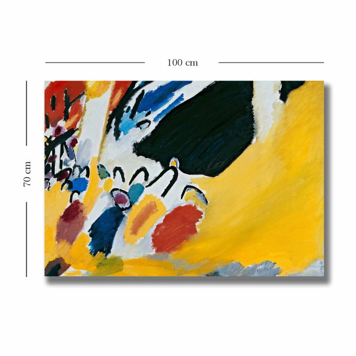 Wallity 70100KANDINSKY012 Vasili Kandinsky Lienzo Decorativo 70 x 100 cm Wallity 70100KANDINSKY012 Vasili Kandinsky Lienzo Decorativo 70 x 100 cm